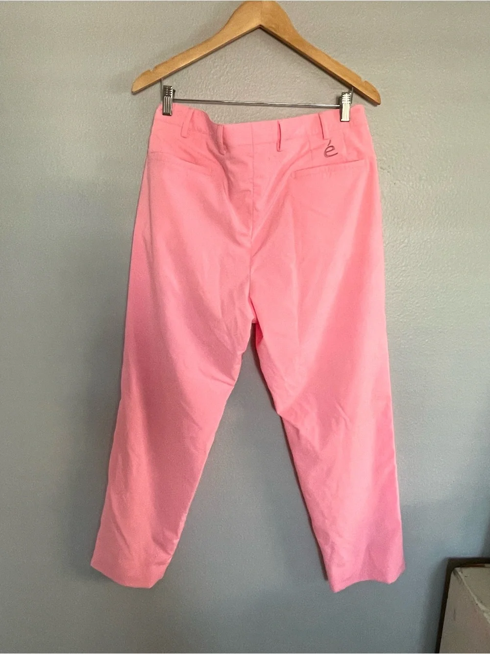 Men’s or women’s Pink Classic Chino Golf custom made Pants Unisex